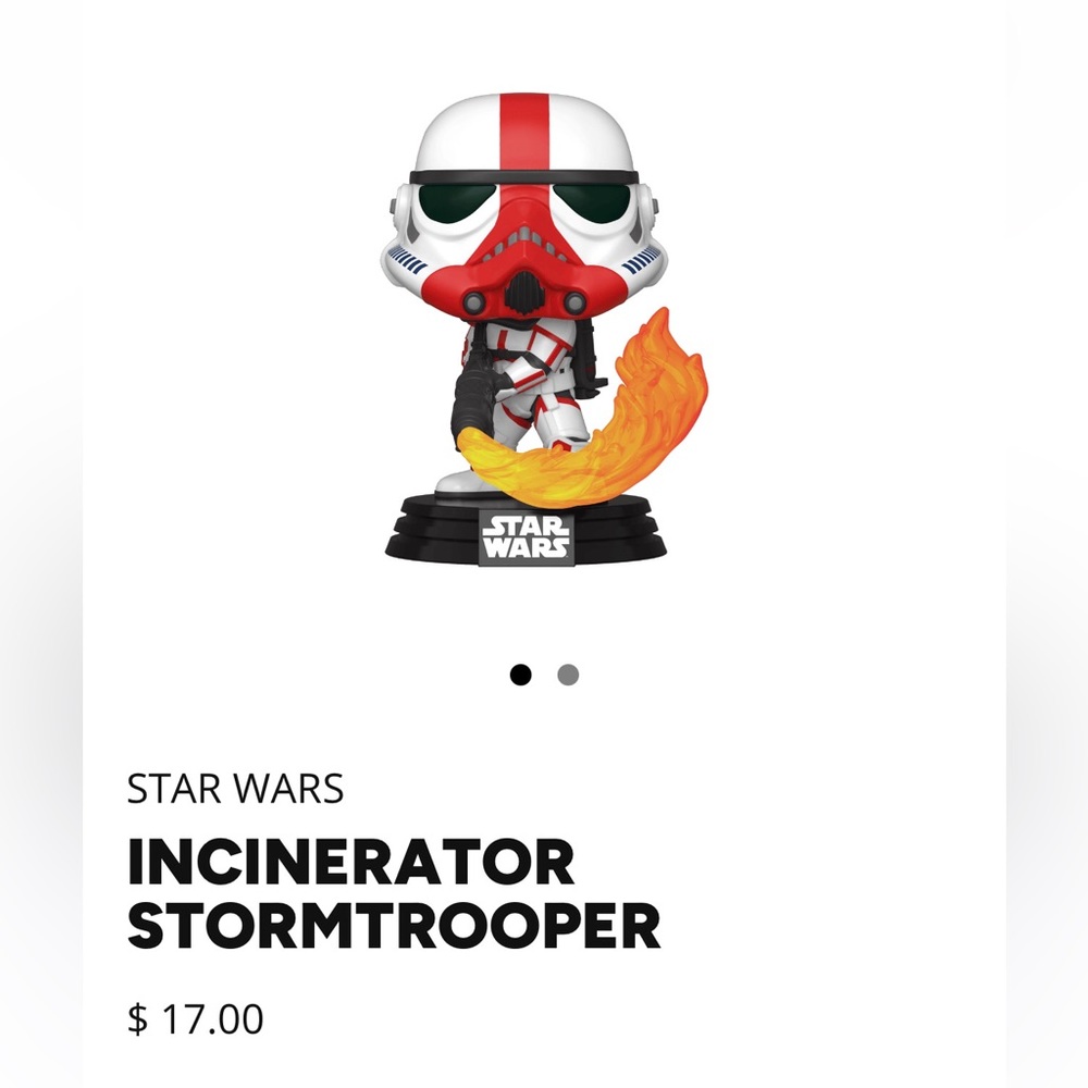 Incinerator Stormtrooper Funko Pop